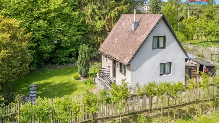 Prodej chaty se zahradou v Tuhani u Dubé, okres Česká Lípa