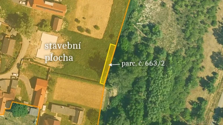 Zahrada, prodej, Zálezlice, Mělník