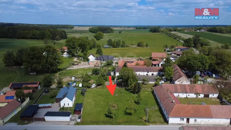 Prodej pozemku k bydlení, 870 m², Vlkovice u Lišova