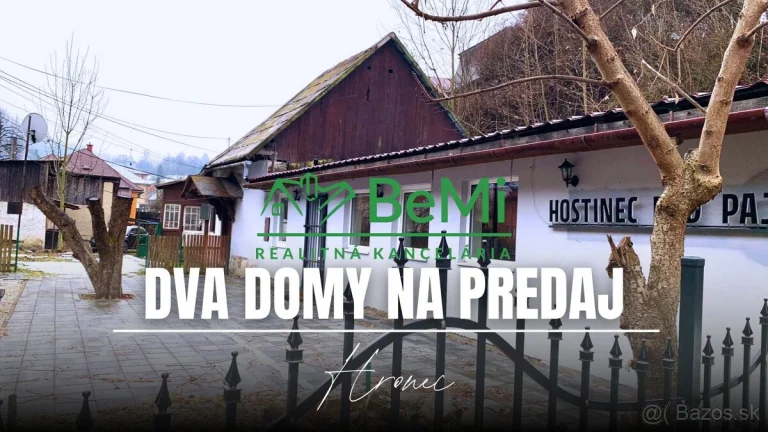 Domy vhodné na podnikanie, Hronec, 3-D