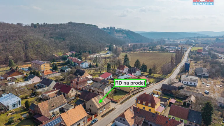 Prodej rodinného domu, 4+1, Kryry, ul. 5. května