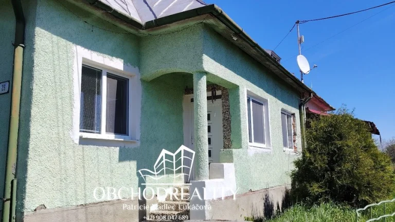 Predaj rodinného domu so záhradou, Dúbravka, okr. Michalovce