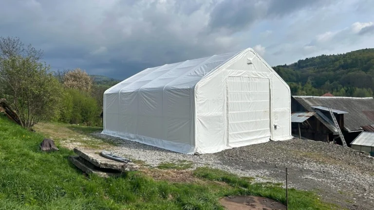 Plachtová Hala 10×15,25×5,2m