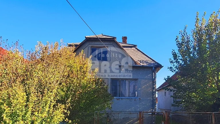Rodinný dom v obci Hriadky