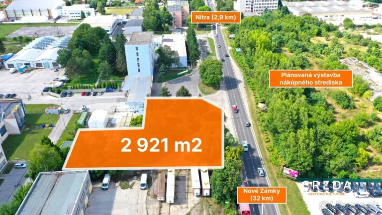 CREDA | predaj komerčný pozemok, Nitra - Dolné Krškany