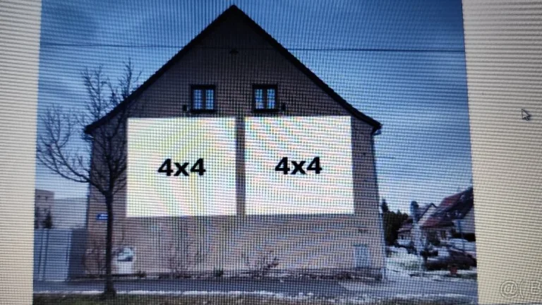 Nabízíme k pronájmu reklamní plochu ve štítu bytového domu