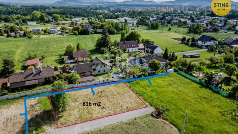 Prodej stavebního pozemku v okrajové části Frýdku, 129252