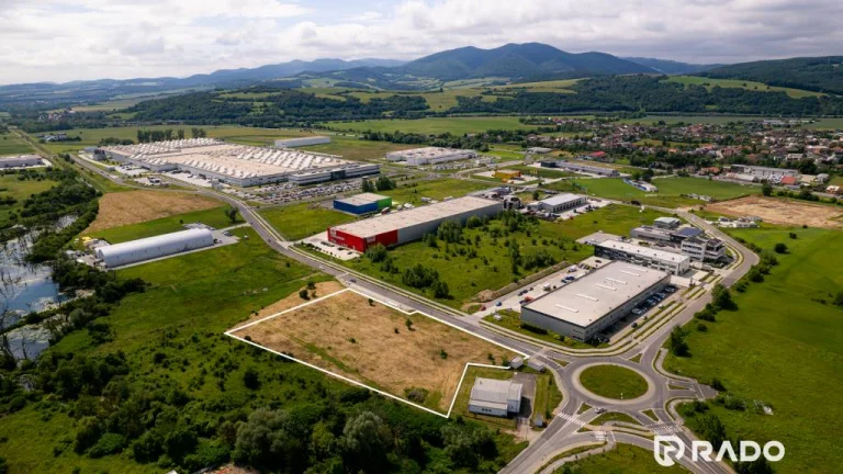 RADO | Predaj pozemku 9000 m2 - Priemyselný park Trenčín