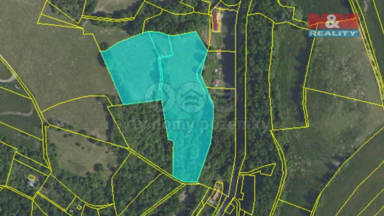 Prodej louky, 18692 m², Jílové u Prahy
