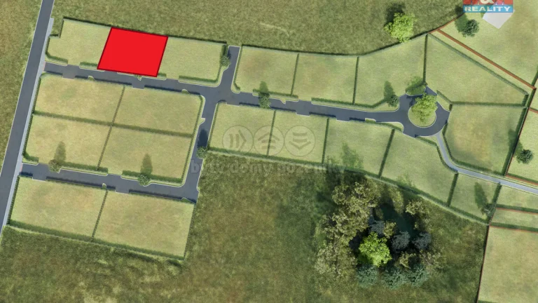 Prodej pozemku k bydlení, 684 m², Nová Ves