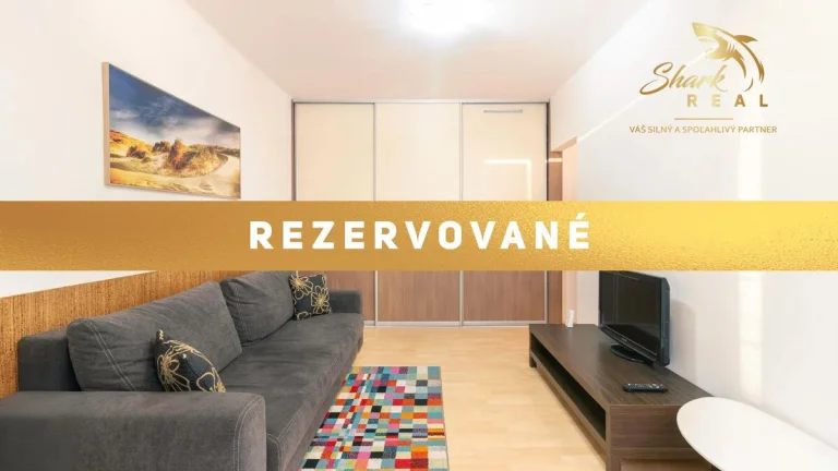 [REZERVOVANÉ] 1-izbový byt na predaj v PIEŠŤANOCH
