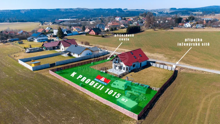 Prodej pozemku k bydlení, 1015 m², Bohuňov