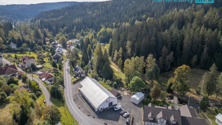 Prodej, komerční objekt, 3190 m2, Nové Hamry
