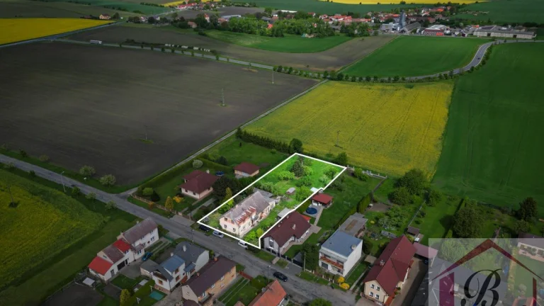 Prodej rodinného domu 6+2 se zahradou, Němčice, okres Mladá