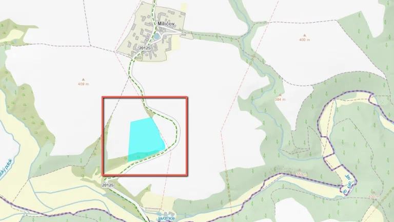 Prodej uceleného pole - 3 564 m² - kú Milíčov