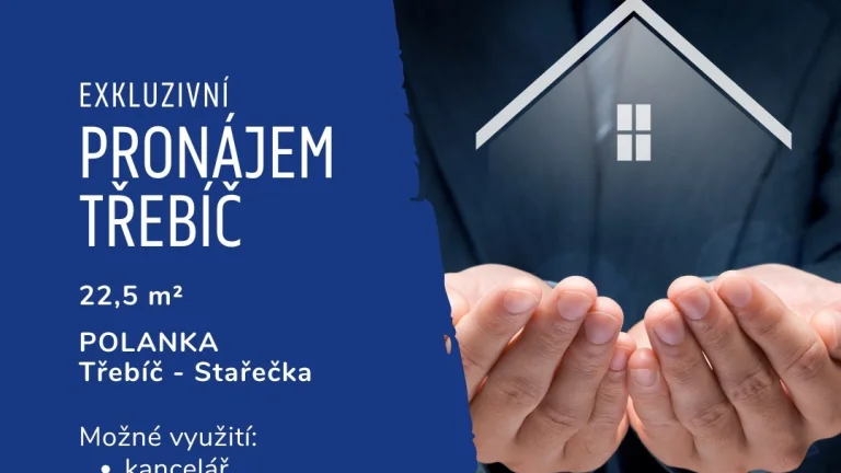 Pronájem kanceláře, obchodního prostoru s parkováním