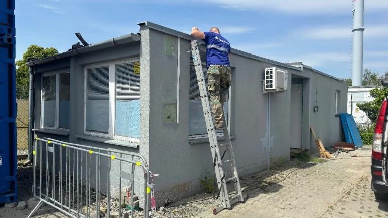 Modularni domek ze 4 unimobuněk