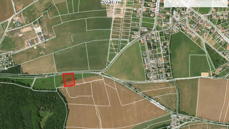 Prodej louky, 3453 m2, Svárov u Unhoště