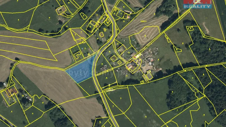 Prodej louky, 2644 m², Pustá Rybná