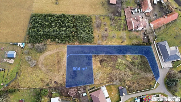 Prodej stavebního pozemku o výměře 804 m2, v obci Malé Výkle