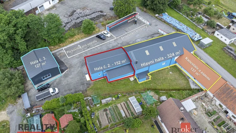 Prodej, komerční/výroba, 740 m2, Velký Pěčín , Dačice, Jindř