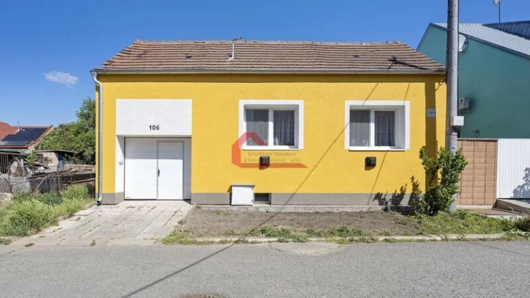 Prodej, rodinný dům 3+1 Mikulčice, 7km Hodonín, garáž, altán