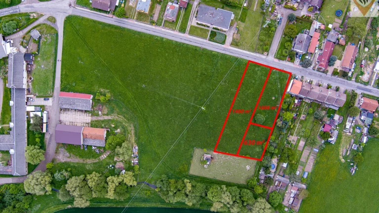 Prodej souboru tří pozemku pro bydlení, 3110 m2, Jičín - dol