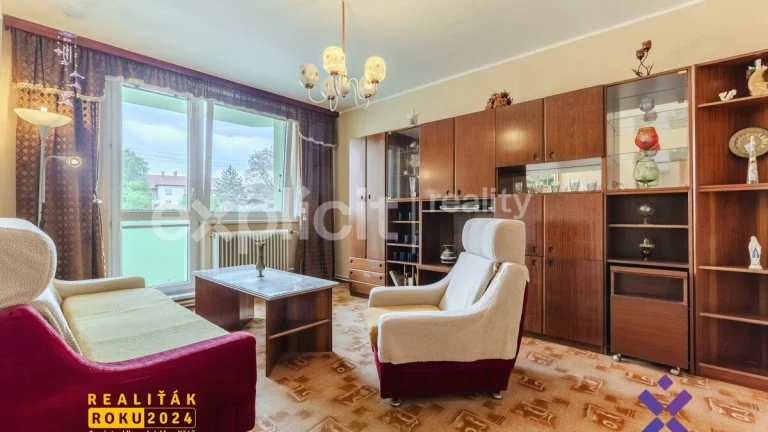 Prodej bytu 3+1 77 m2 - Bojkovice, okres Uherské Hradiště