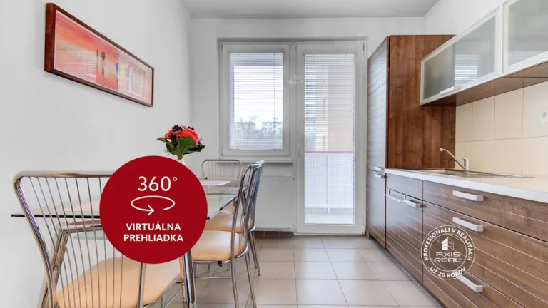 AXIS REAL | Pekný 3-izbový byt (69 m2) s LODŽIOU a GARÁŽOU