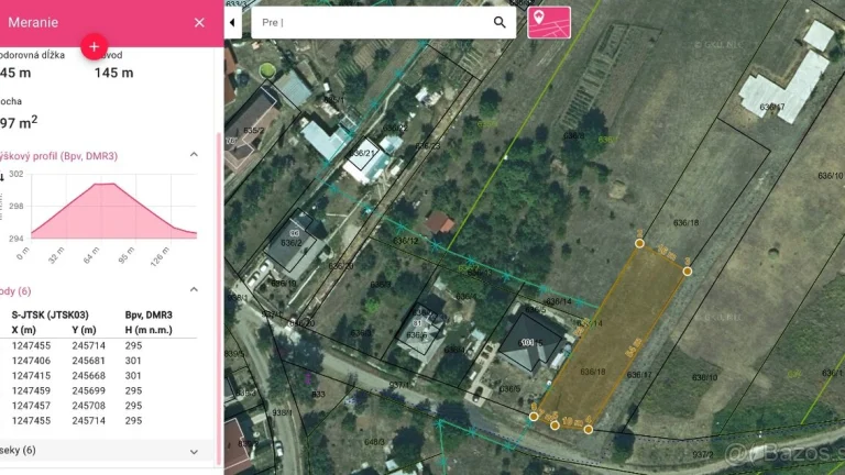 Predaj stavebného pozemku v obci Slančík - 897 m2.