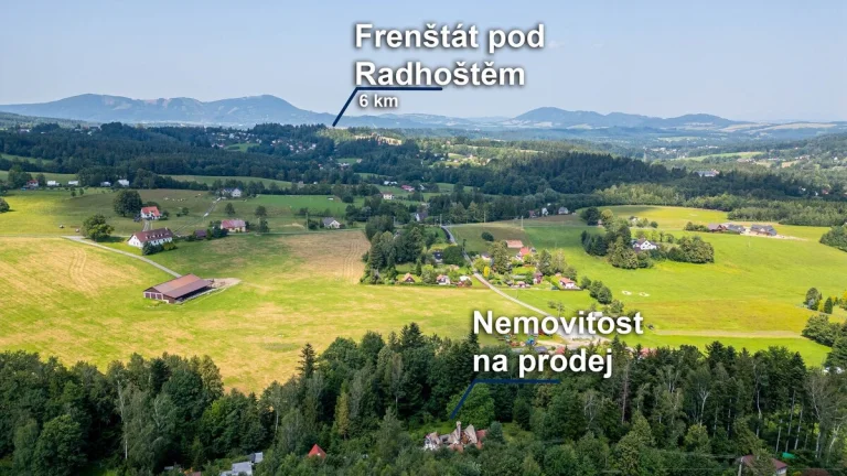 Prodej stavebního pozemku, 1886 m2, Kunčice pod Ondřejníkem