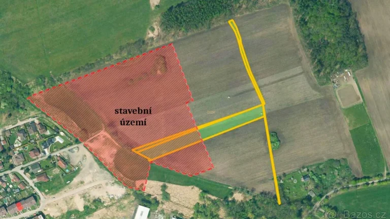 Pozemek, bydlení, prodej, Planá nad Lužnicí, Tábor
