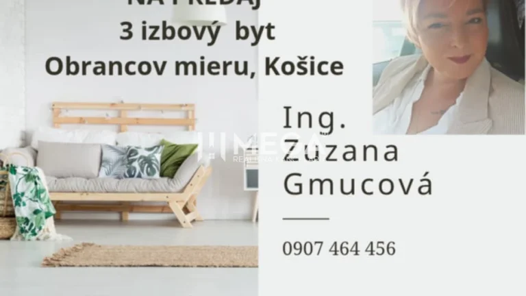 Na predaj 3i byt v obľúbenej lokalite KE-Sever