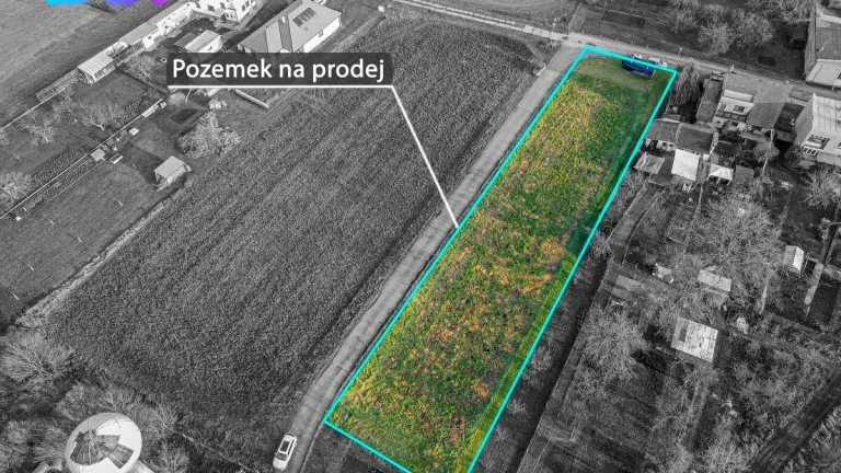 Prodej stavebního pozemku 2120 m², Kyselovice