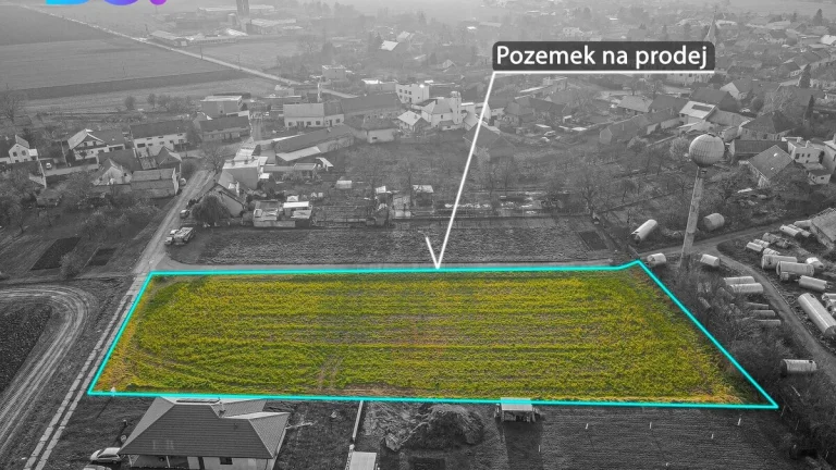 Prodej stavebního pozemku 4329 m², Kyselovice