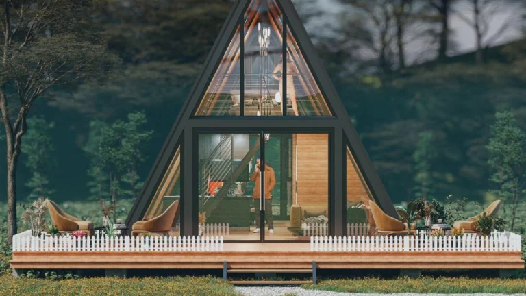Dům z ocelové konstrukce A - FRAME