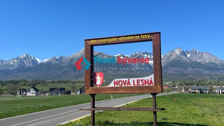 Stavebný pozemok Nová Lesná, Vysoké Tatry