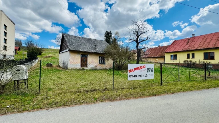 Stavebný pozemok o rozlohe 3.667m2 v obci Zborov, Bardejov