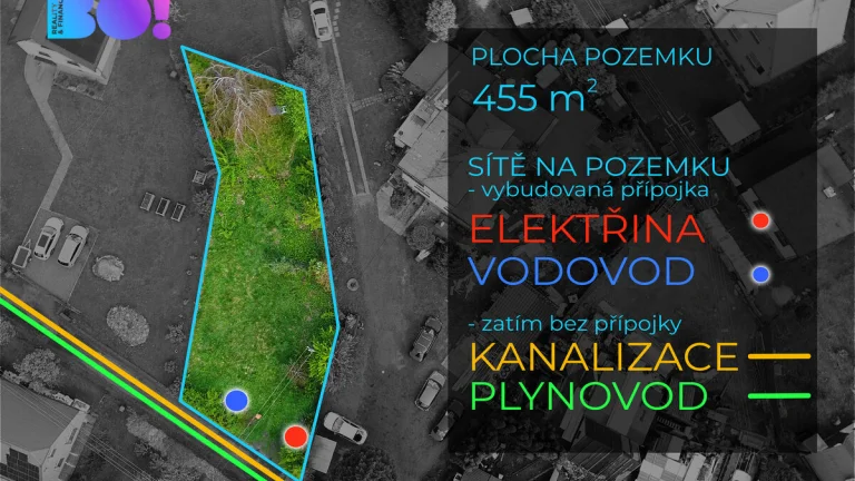Prodej stavebního pozemku, 455m², Nová Ves - Frýdlant nad Os