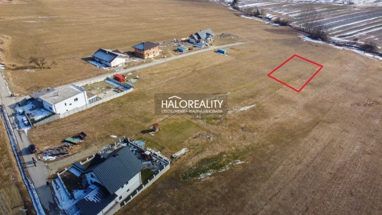 HALO reality - Predaj, pozemok pre rodinný dom 866 m2 Mútn