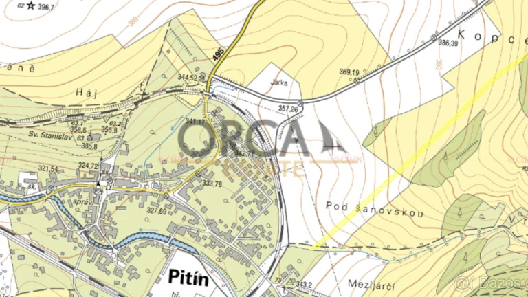 Zemědělské pozemky Pitín, 10298 m2