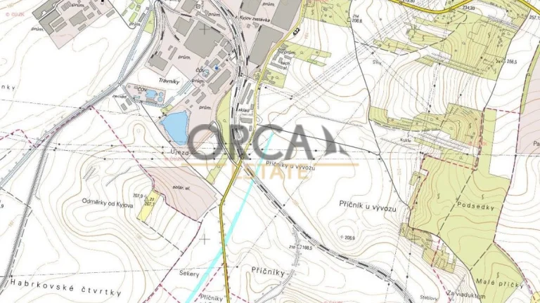 Prodej pozemků o výměře 10 751 m2 v k. ú. Kyjov