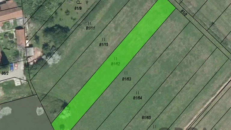 Prodej podílu na rekreačním pozemku 466 m2 v k. ú. Prostějov