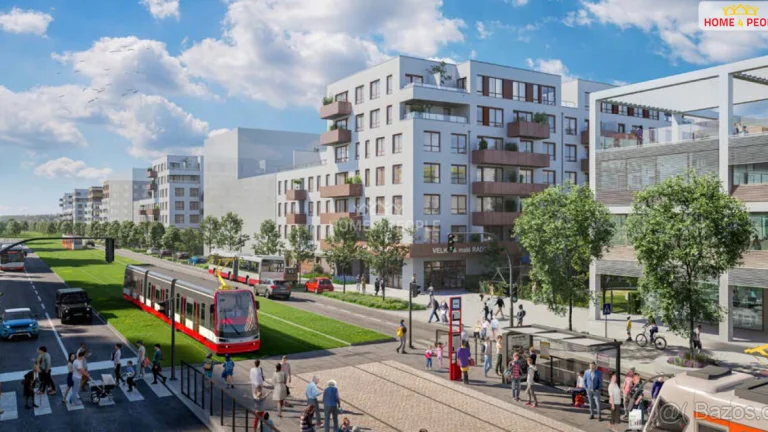 Družstevní byt 4+kk o ploše 120 m² + terasa 203 m² v develop