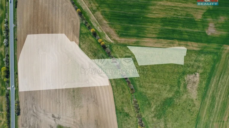 Prodej pole, 72181 m², Útušice