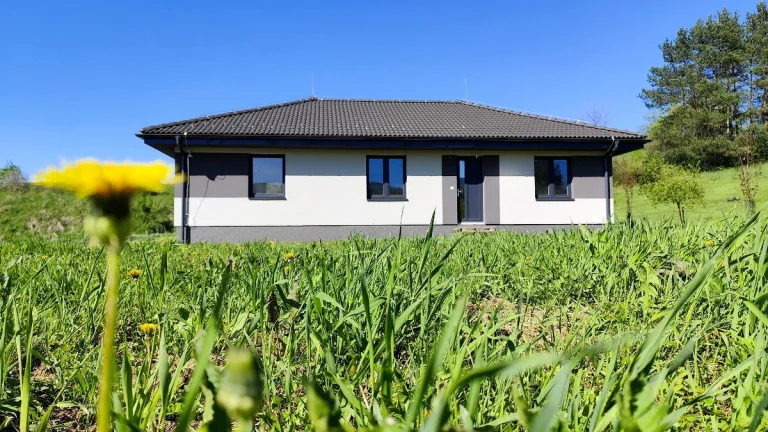 Dokončená novostavba bungalovu na kľúč