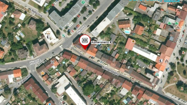 Prodej, pozemek, 262 m2, ul. Komenského, Přeštice