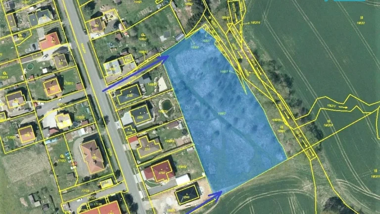 Prodej, stavební pozemek, 5800 m², Planá u M. Lázní