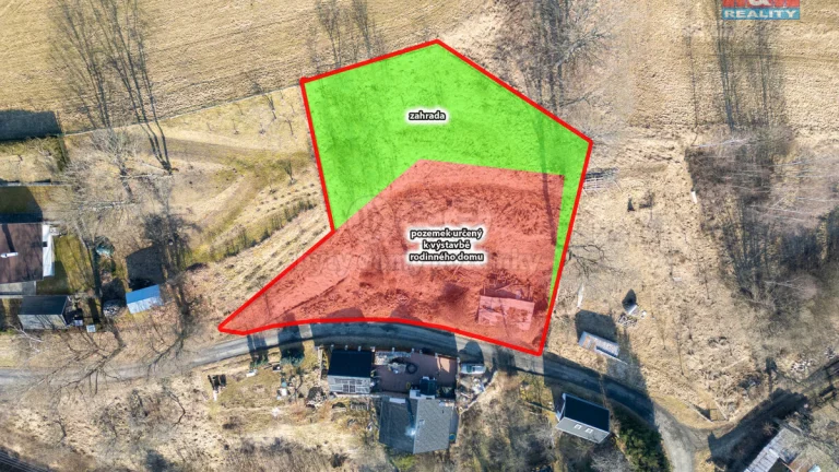 Prodej pozemku k bydlení, 1.694 m², Horní Slavkov - Ležnička