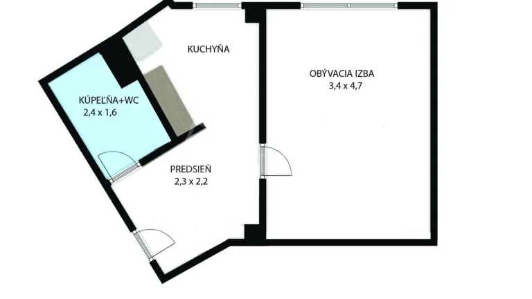 Predaj - 1-izb. - …